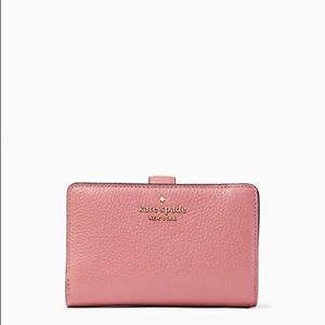 Kate Spade Leila Compact Bifold Wallet - Pomegranate